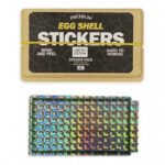 EGGSHELL Limited Edition Square Hologram Blanks - 50pcs