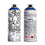 Keith Haring SPRAY CAN - Dark Blue